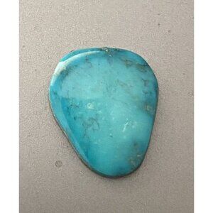 Bisbee Turquoise Cabochon 7 Ct Backed (14B)